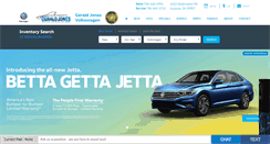 Desktop Screenshot of geraldjonesvw.com